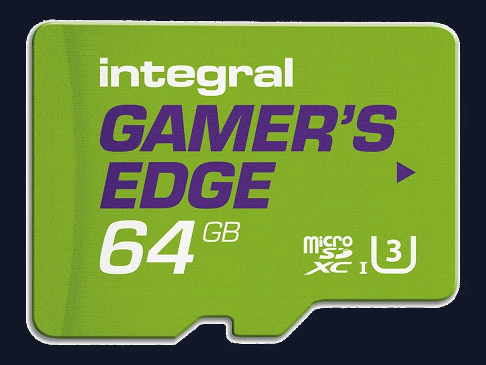 Integral 64GB Gamers' Edge microSD card for the Nintendo Switch