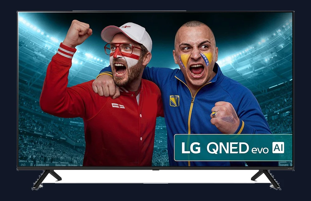 LG QNED92 75" QNED evo AI MiniLED 4K HDR Smart AI TV - 75QNED92A6A.AEKQ