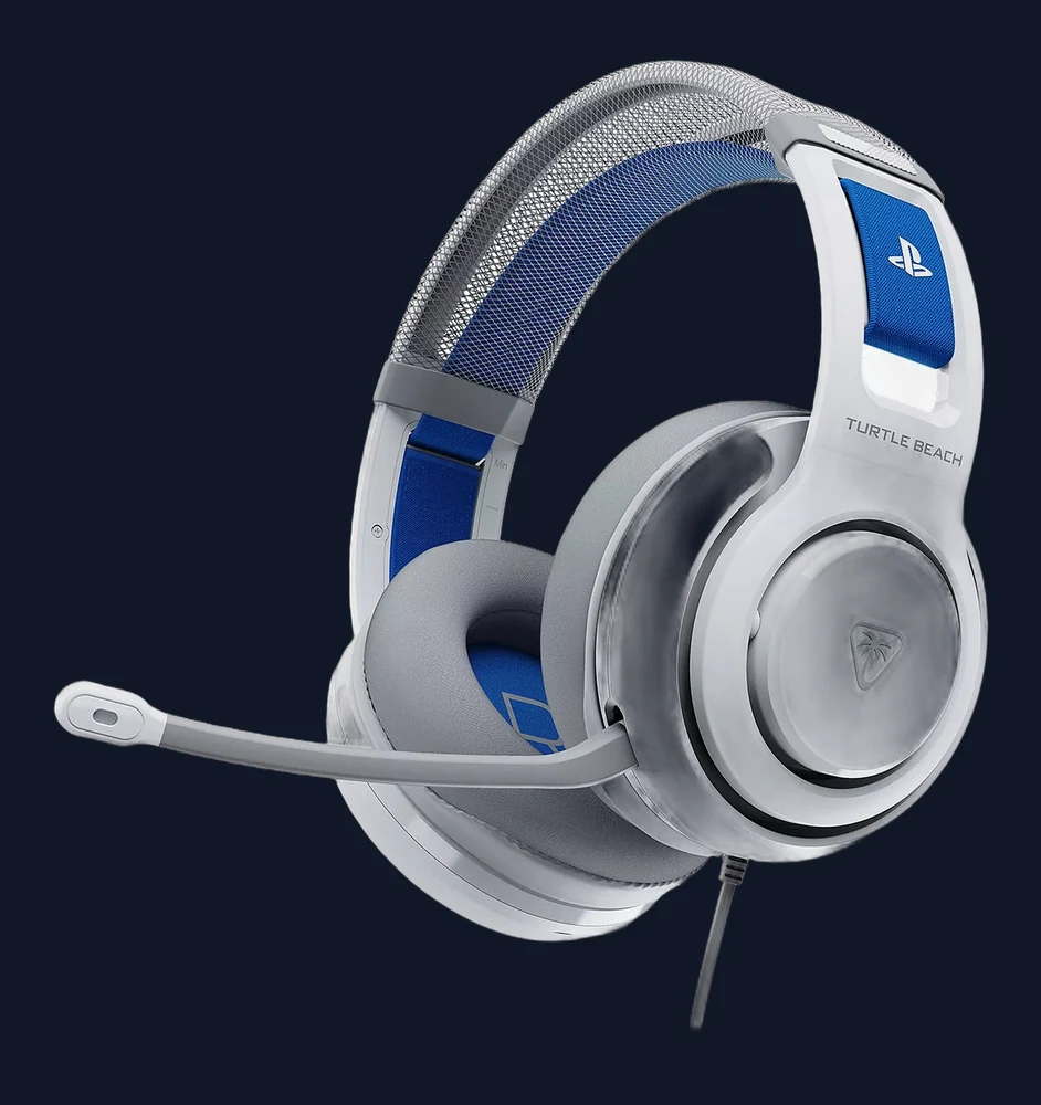 Turtle Beach Atlas 200 Wired Gaming Headset for PS5  &  PS4 - White