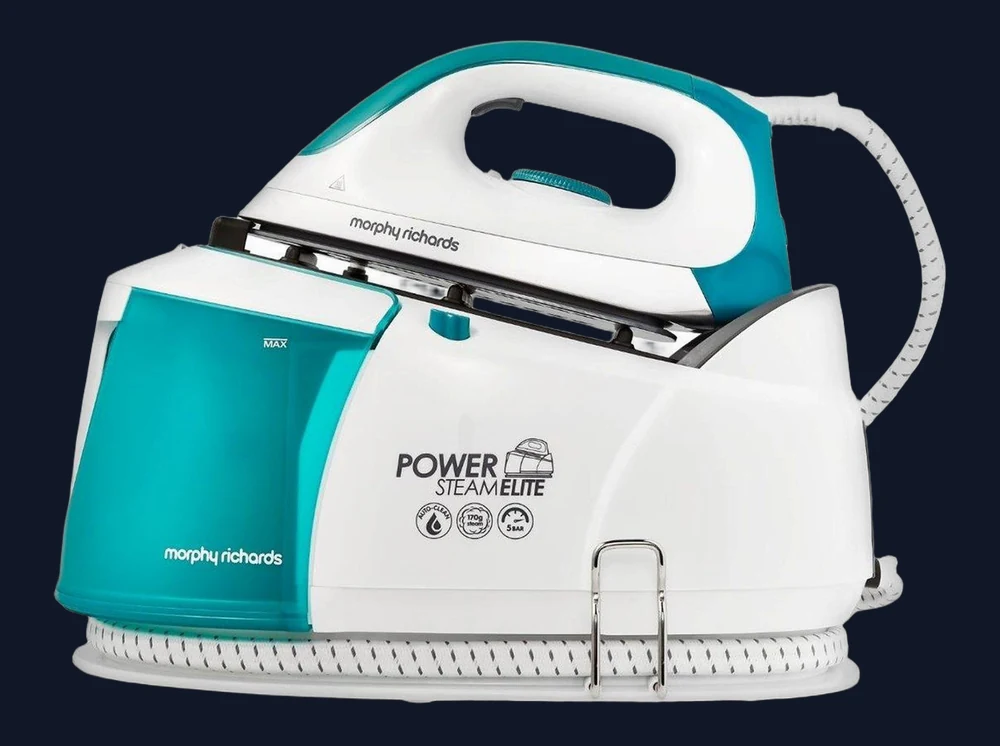 Morphy Richards PowerSteam Elite Steam Generator Iron 2400W - White - 332014