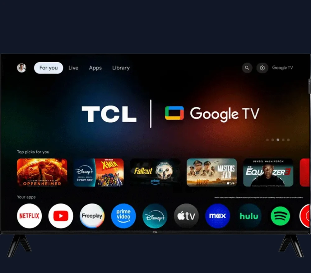 TCL 43" Q3K Series 1080P FHD QLED Smart TV with Google TV