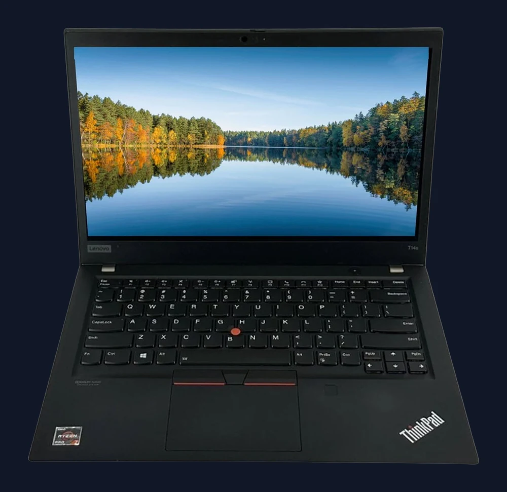 Refurbished (Excellent) - Lenovo ThinkPad T14 Gen 1 Business Laptop - AMD Ryzen 7 Pro 4650U - 16GB DDR4 RAM - 256GB NVMe SSD - Windows 11 Pro