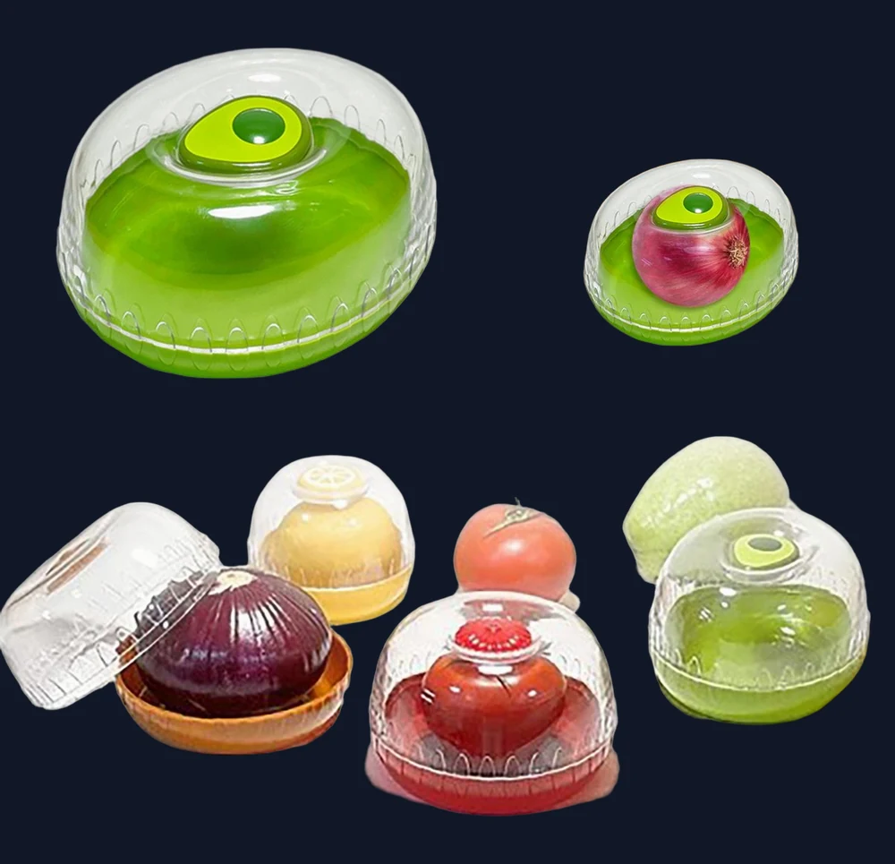 Binwennn Containers for Organizing Refrigerator Lids for Glass Containers Fruit Storage Refrigerator Fruit Storage Container Storage And Onion Storage Airtight Food Storage Container Portable