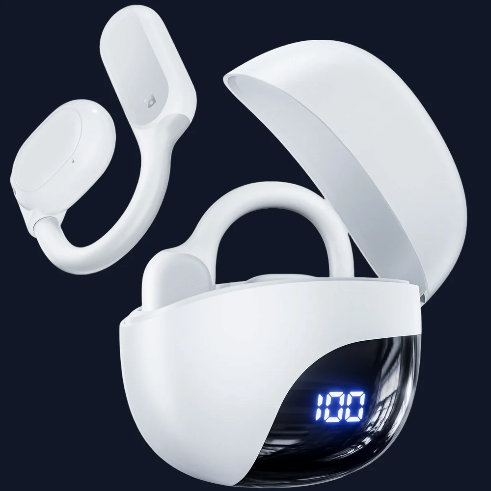 VEATOOL AI Translation Earbuds Real Time, 164 Language Translator Earbuds 4-in-1 Translation Headphones, Audifonos Traductores Inglés Español Open Ear Headphones